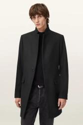 AllSaints baba gyapjúkeverék pulóver - fekete 42