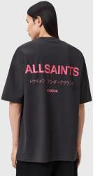 AllSaints pamut póló UNDERGROUND - fekete XS - answear - 30 990 Ft