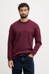 Benetton pulóver gyapjúkeverékből - burgundia XXL - answear - 27 990 Ft