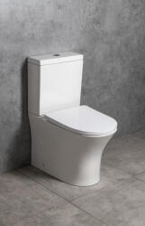 SAPHO Bruckner Leon monoblokkos kerámia WC vario kifolyással, fehér 201.437. 4 (201.437.4)