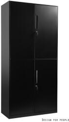 UNIQUE XD-030 irattartó szekrény, fekete