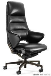 UNIQUE OMEGA valódi bőr vezetői irodai szék