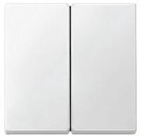 Schneider Electric MERTEN Dupla billentyű, System-M, mattfehér - MTN433519 (MTN433519)