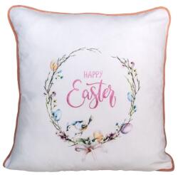 Lenjerii Deosebite Față pernă decorativă Paste 45x45cm, Happy Easter F32 Fata de masa
