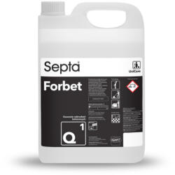Septa Építési szennyeződések eltávolítására ajánlott savas tisztítószer SEPTA FORBET Q1 5L