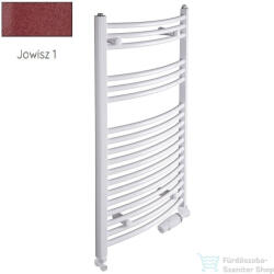 Radeco ADAMO AD3-600/L 870x650 törölközőszárítós radiátor, JOWISZ 1 (matt bordó) színben (Radeco_ADAMO_AD3_600_L_JOWISZ1)