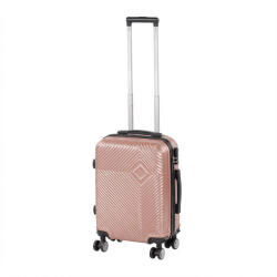 Leziter TraveLux Pro kézipoggyász keményfedeles levehető kerékkel 40x30x20 cm rosegold (8016-RG16) - leziter