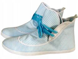  Férfi Tornacipő Magasszárú Tornacipő Ifjúsági Sport Kék Csíkos 44-ES (TRAMPKI)