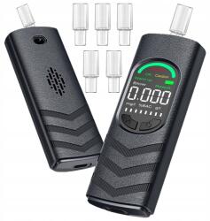  Alkoholszonda Precíziós LCD Usb Teszter Gyors Digitális Elektrokémiai SZÁJFELTÉTx5 (SOMR505B)