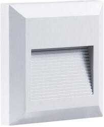 OPTONICA LED lépcsőlámpa, négyzet alakú, fehér, 2W, 3000K, meleg fehér, 100 lm, IP65, Optonica, 7511 (7511)
