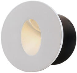 OPTONICA LED lépcsőlámpa fehér, kerek, 3W, 3000K, meleg fehér, 90 lm, Optonica, 7522 (7522)