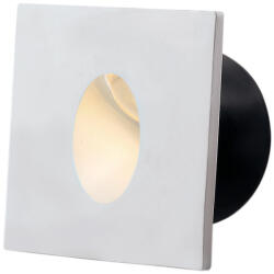 OPTONICA LED lépcsőlámpa fehér négyzet alakú, 3W, 4200K, természetes fehér, 90 lm, Optonica, 7525 (7525)