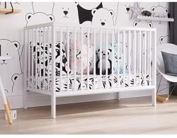 Lettino Dominik gyerekágy 120×60 cm - fehér