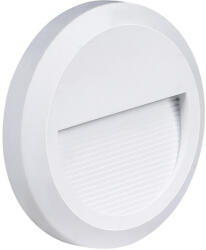 OPTONICA LED lépcsőlámpa kerek fehér, 2W, 4200K, természetes fehér, 80 lm, IP65, Optonica, 7506 (7506)