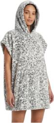  Patura de tip mikina fara maneci LEOPARD, gri Patura
