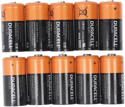 Duracell CR123A 3V 10db/csomag fényképezőgép elem lítium