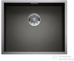 BLANCO ZEROX 500-U Durinox rozsdamentes acél mosogató medence alulról való beépítéshez, Dark Steel 526243 (526243)