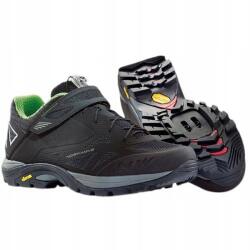 Northwave Mtb kerékpáros cipő Northwave Spider Vibram Spd Bike Walk 36 black grey (80143002 07)