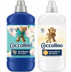 Coccolino Creations Tavirózsa és Kasmír Balzsam szett 1, 275l x2 MIX 2, 55l