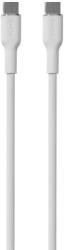 PURO - USB-C Cablu / USB-C, 60W, Soft, 1, 5 m, alb