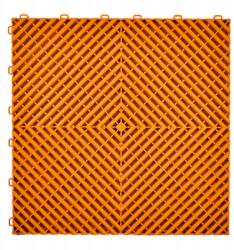 Moduláris padló Csempe puzzle 40x40 Garázs Autó Padló Műhely Narancs (PP8Orange)