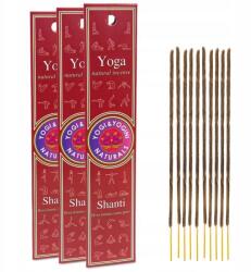 Yogi & Yogini Illatosító pálcikák Yoga Shanti füstölő 100% természetes szantálfa (8719075398029)