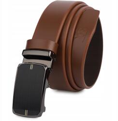 Beltimore Öv férfi bőr nadrág automata elegáns barna prémium Beltimore (A21brown__115)