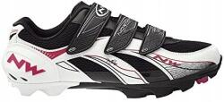 Northwave Pedálos cipő Northwave Vega Mtb méret 42 white black fuchsia (80122005 53)