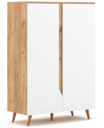  KOMÓD TU03 aranytölgy/matt fehér színben (wipWTTUKO20DZBMD00020)