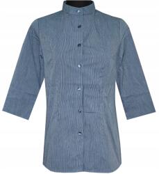  Női ing 3/4-es ujjú pincérnő munkaruha sötétkék 34