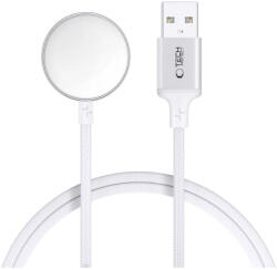 Tech-Protect MC02 ULTRABOOST mágneses töltőkábel 100CM APPLE WATCH készülékhez fehér (500091)