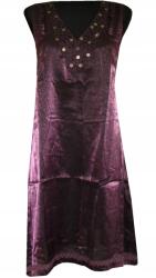 Culture Ruha Hosszú Vállpántos Tunika Ruha Lila M 38 MODELL: 422