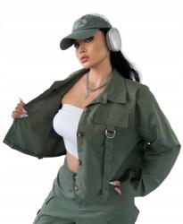 Shein Plus Size Hosszú Ujjú Zöld Ing 44-ES Méret