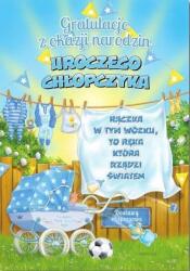 Decortrend Üdvözlőlap Születésre MF42