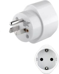 Adaptor CEE 7/3 Schuko mama la priza US /Japonia Tip B /NEMA 5-15 /3 pini alb (028-294)