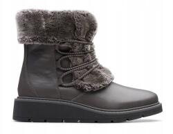 Clarks Téli cipő Clarks Ivery Jump szürke bőr 36 (261468824)