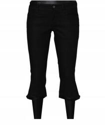  Női 3/4-ES Nadrág Halásznadrág Fekete Farmer 28 (E-36-999)