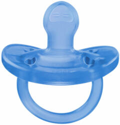 Chicco PhysioForma® Soft cumi 16-36 hó - csupa szilikon, kék (1 db)