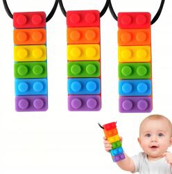  Logopédiai stresszoldó rágóka gyerekeknek - 3 db-os szett (hjy24)