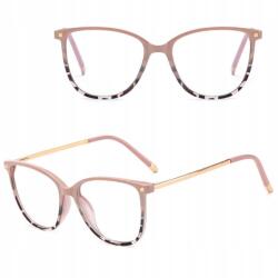 Stylion Robusztus Női Számítógép szemüveg kék fény Keret (25149C Zerówki do KOMPUTERA kocie oczy)