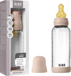 BIBS üveg cumisüvegszett (púderrózsaszín) - 240 ml
