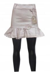  Térdig Érő Rövid Szoknya Bézs 40 L