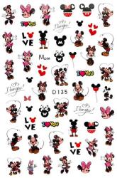  Körömmatrica - D135 Mickey