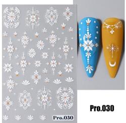  Körömmatrica - Pro. 030 virág