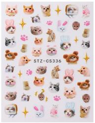  Körömmatrica - STZ-CS336 cica