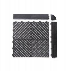  Moduláris padló Női Fekete Auto-Detailing Műhely Garázs (PPND)