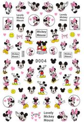  Körömmatrica - D004 Mickey egér
