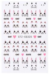  Körömmatrica - STZ-CS325 cica