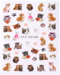  Körömmatrica - STZ-CS288 cica