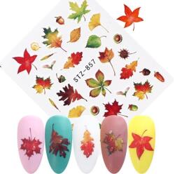  Körömmatrica - STZ-857 ősz falevél